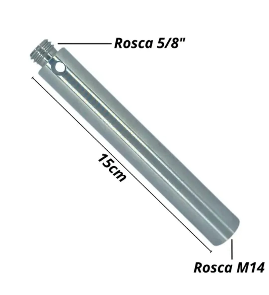 ADAPTADOR PARA SOPORTE DE ROTATIVA M14 PARA 5/8
