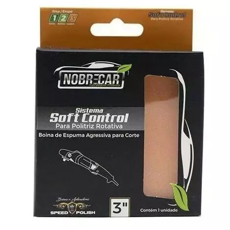 Pad de Espuma Anaranjada Agresiva para Corte ROTATIVA