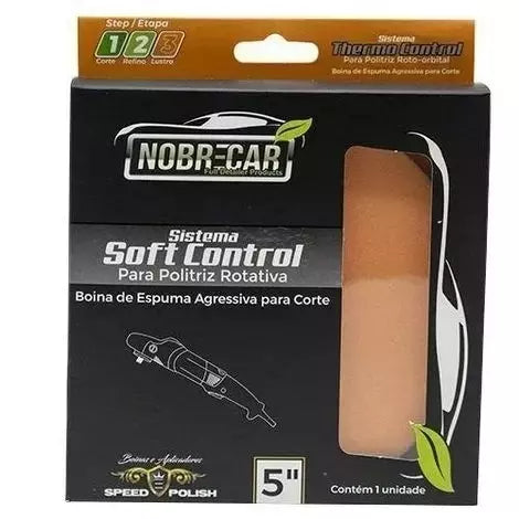 Pad de Espuma Anaranjada Agresiva para Corte ROTATIVA