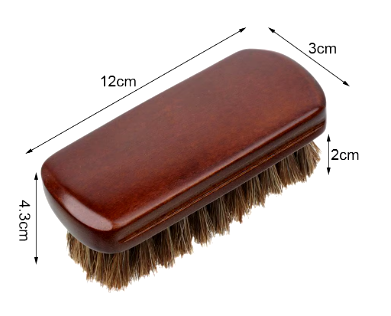 Cepillo de Madera Cerdas Suaves de Clina de Caballo