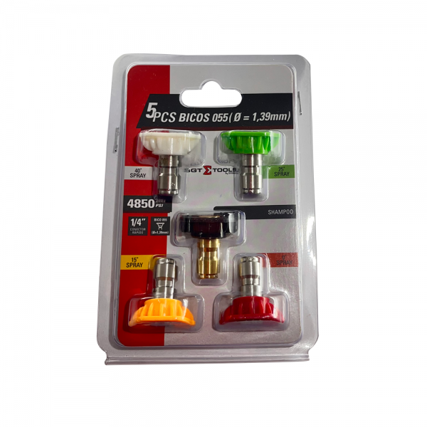 JUEGO 5 BOQUILLAS 055 (DÍA. 1,39 MM)