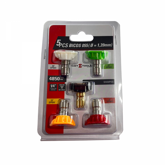 JUEGO 5 BOQUILLAS 055 (DÍA. 1,39 MM)