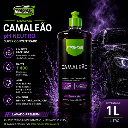 Shampoo Camaleón pH Neutro Súper Concentrado