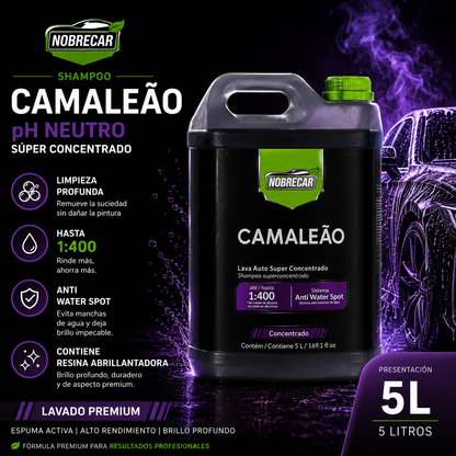 Shampoo Camaleón pH Neutro Súper Concentrado