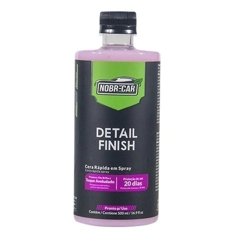 Cera Rápida de Carnauba - Detail Finish 500ml