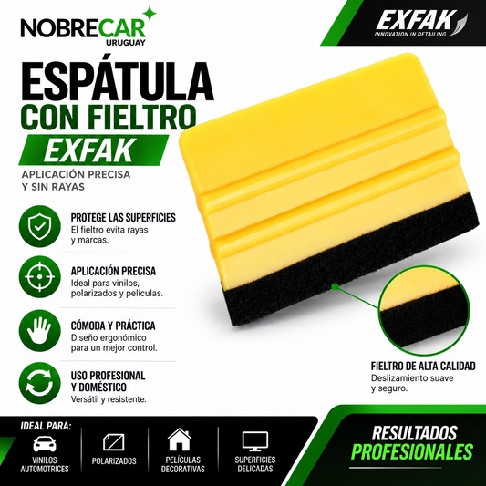 ESPÁTULA CON FIELTRO EXFAK