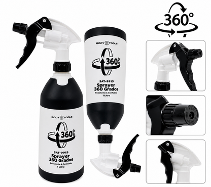 Pulverizador 360 Grados Resistente A Productos Químicos - 1 Litro