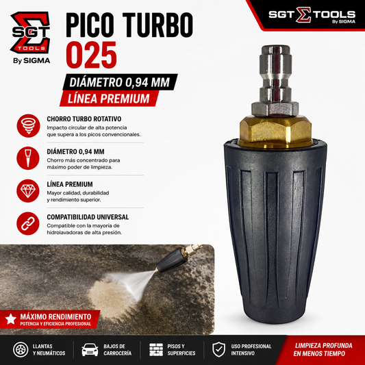 Pico Turbo 025 – Diámetro 0,94 mm – Línea Premium | Sigma Tools