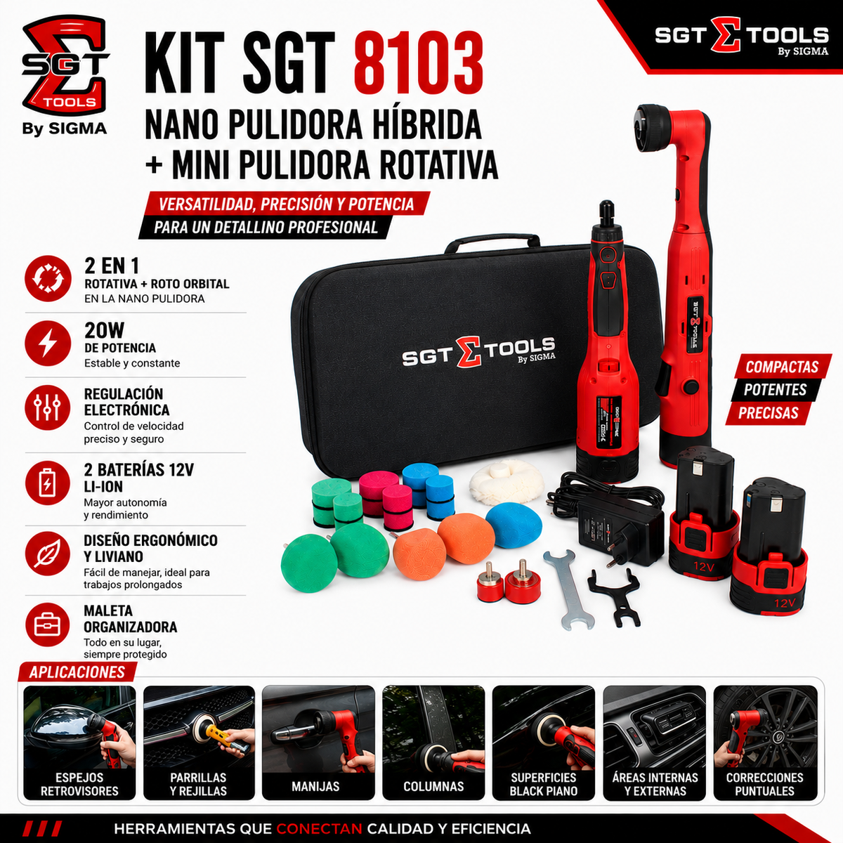 SGT-8103 – KIT NANO MINI TORNO/NANO PULIDORA