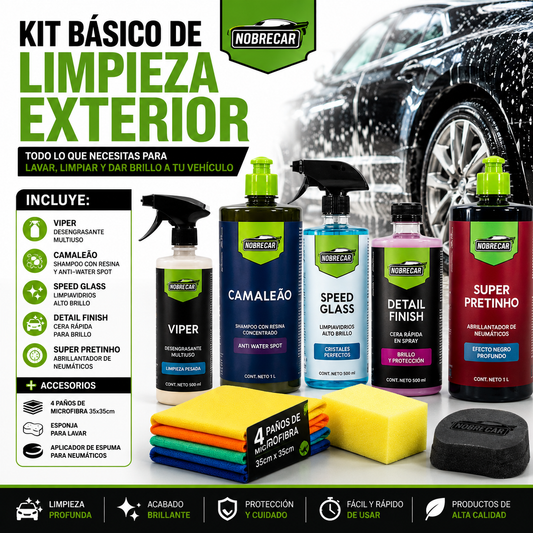 KIT BÁSICO – Limpieza Exterior Esencial