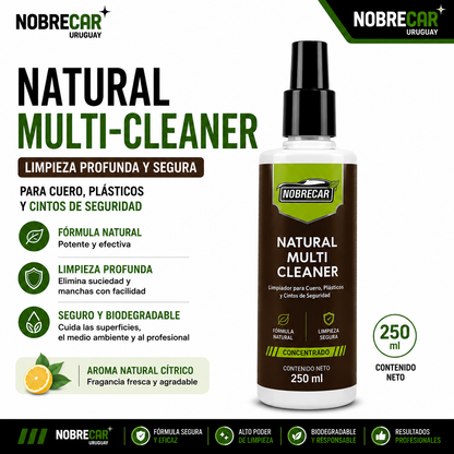 Natural Multi-Cleaner 250ml – Limpiador para Cuero, Plásticos y Cinturones