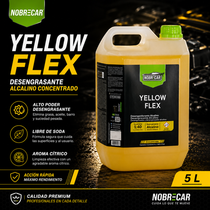 Yellow Flex | Desengrasante Alcalino Concentrado