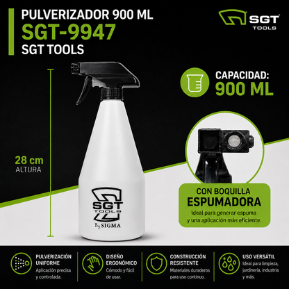 Pulverizador Multiuso 900ml Sgt-9947 - Sgt Tools