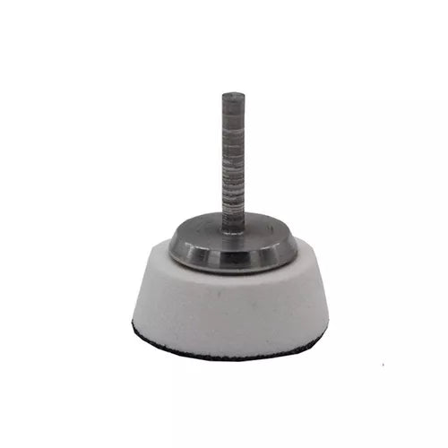 Soporte con velcro en aluminio para ROTATIVA rosca 5/8