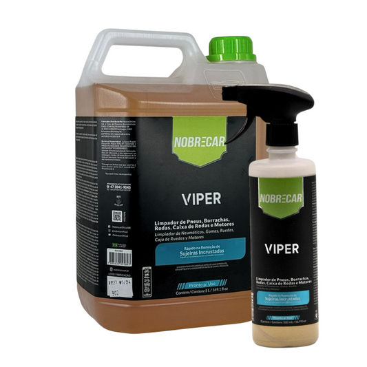 VIPER Limpiador de Alto Rendimiento para Neumáticos, Gomas, Llantas, Cajas de Cambios y Motores