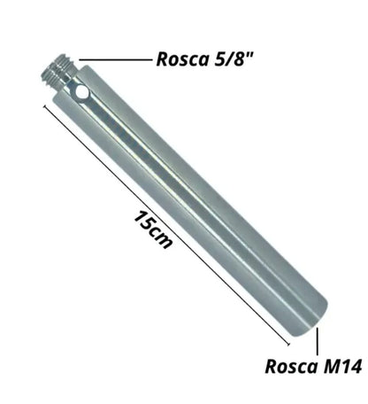 ADAPTADOR PARA SOPORTE DE ROTATIVA M14 PARA 5/8