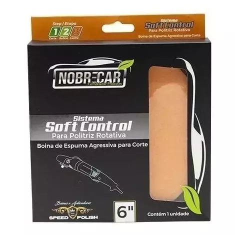 Pad de Espuma Anaranjada Agresiva para Corte ROTATIVA
