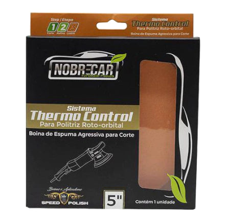 Pad de Espuma Anaranjada Agresiva para Corte ROTO-ORBITAL