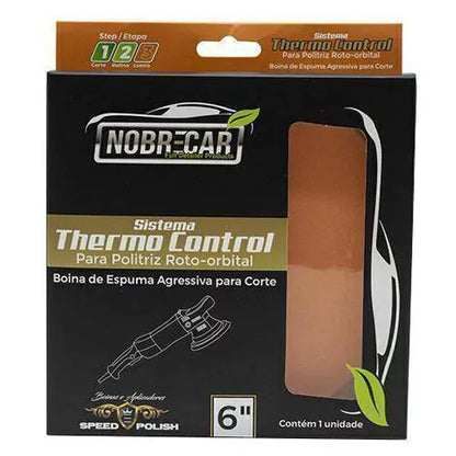 Pad de Espuma Anaranjada Agresiva para Corte ROTO-ORBITAL