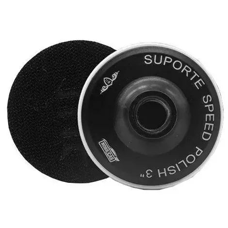 Soporte con velcro en aluminio para ROTATIVA rosca 5/8
