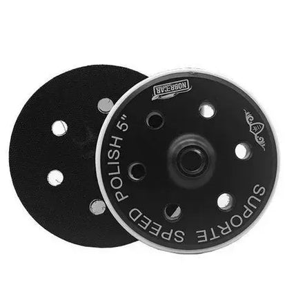 Soporte con velcro en aluminio para ROTATIVA rosca 5/8