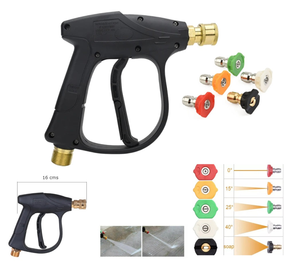 Pistola de Hidrolavadora de Alta Presión de Conexión Rápida M22