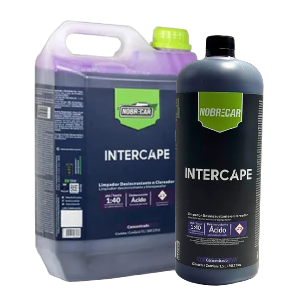 Desincrustante Ácido, Limpia Chasis y Aluminio INTERCAPE 5Ltr