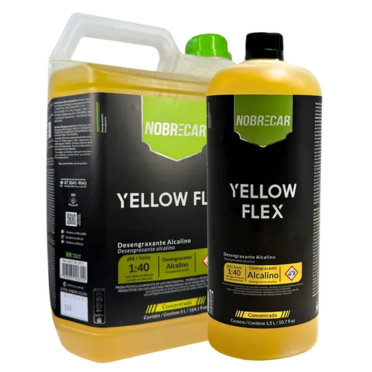 Desengrasante alcalino concentrado- YELLOW FLEX 5L - Alto rendimiento